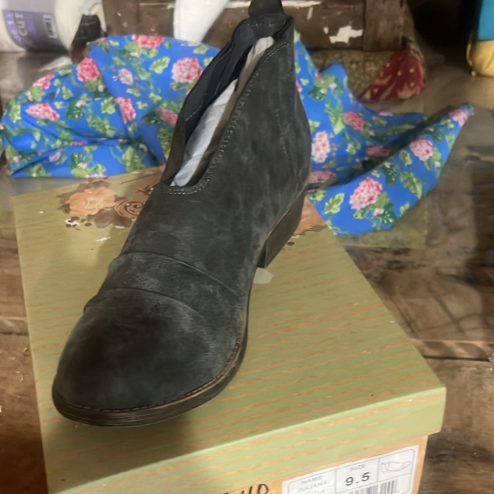 Gypsy Jazz Black Ankle Boots